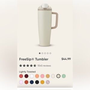 NWT 40oz Owala FreeSip Tumbler 40 oz. Rare color - Skydive